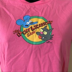 itchy and scratchy shirt forever 21